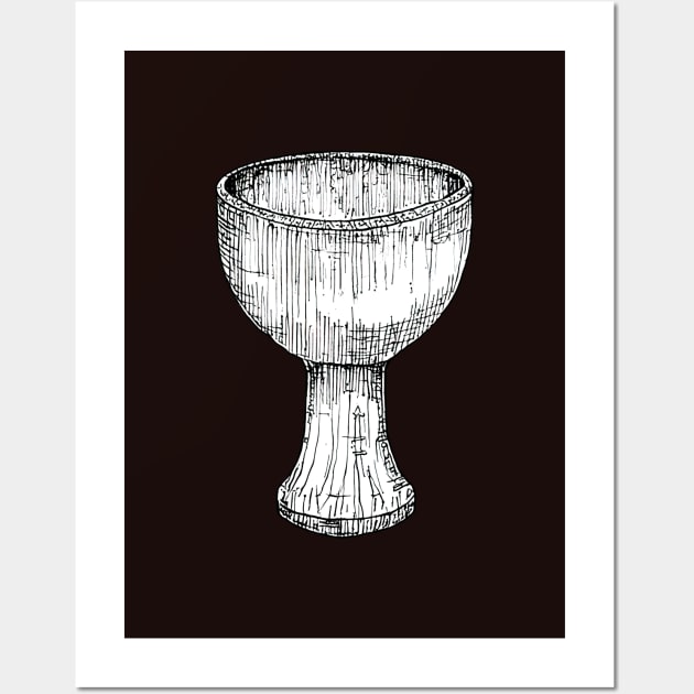 Grail - Sketch Wall Art by Buff Geeks Art